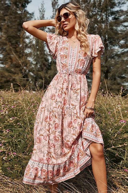 Pink Boho Dresses | Bohemian, Country ...